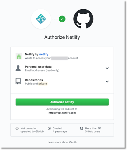 step 5: GitHub authentication for repositories